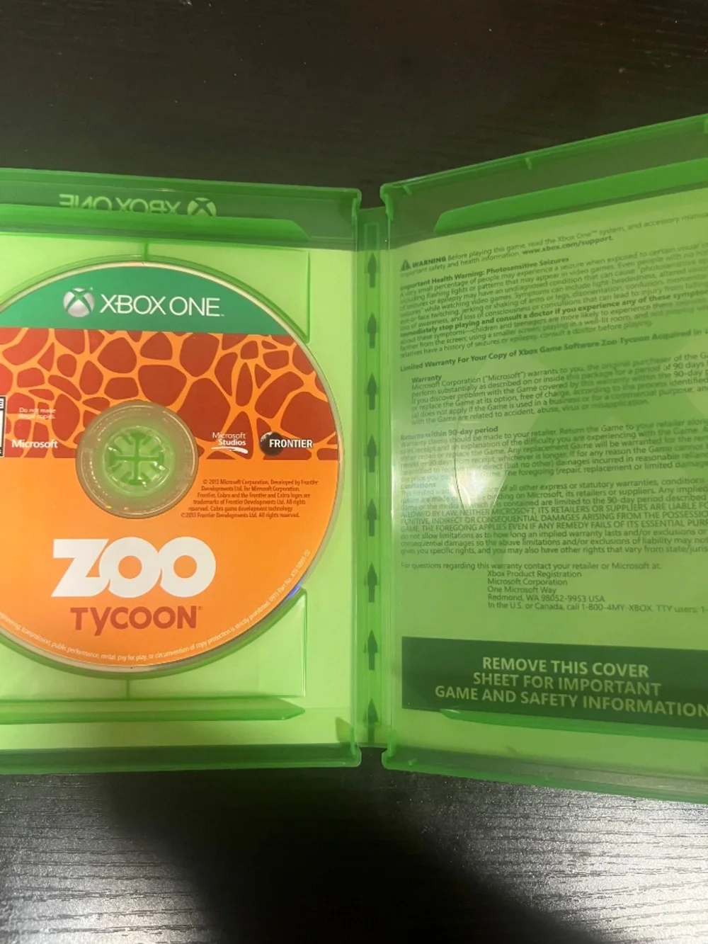 Zoo Tycoon (Microsoft Xbox One, 2013)